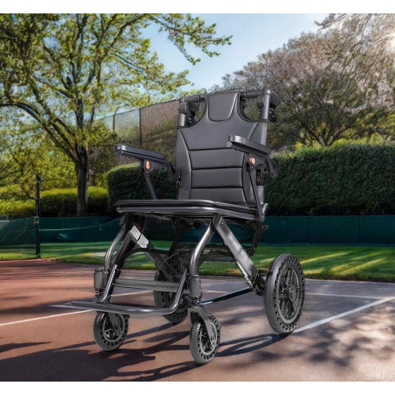 TitanLite: The Ultra-Light, Ultra-Sturdy Folding Rolling Manual Wheelchair